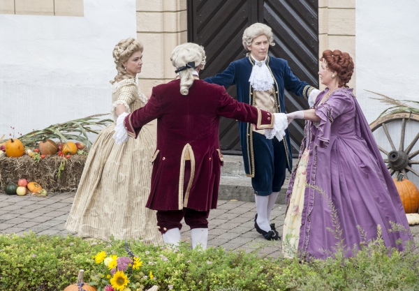 Schlosstanzgruppe Winnenden Barock Tanz Rokoko württembergischer Hof Herzog Carl Eugen
