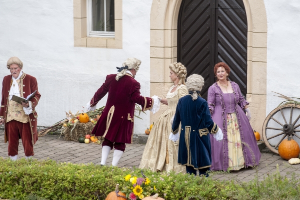 Schlosstanzgruppe Winnenden Barock Tanz Rokoko württembergischer Hof Herzog Carl Eugen