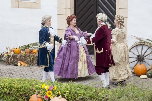Schlosstanzgruppe Winnenden Barock Tanz Rokoko württembergischer Hof Herzog Carl Eugen