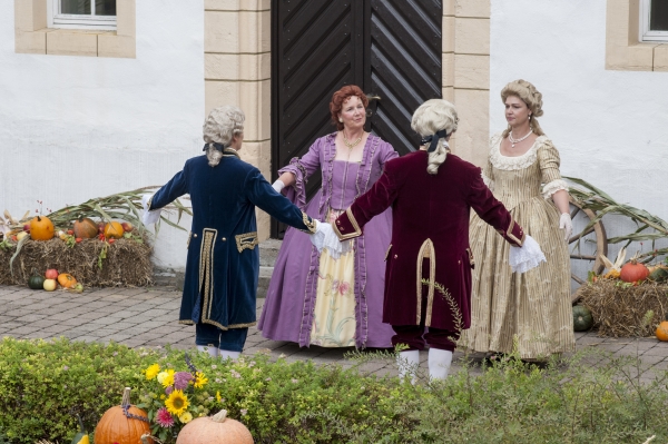 Schlosstanzgruppe Winnenden Barock Tanz Rokoko württembergischer Hof Herzog Carl Eugen