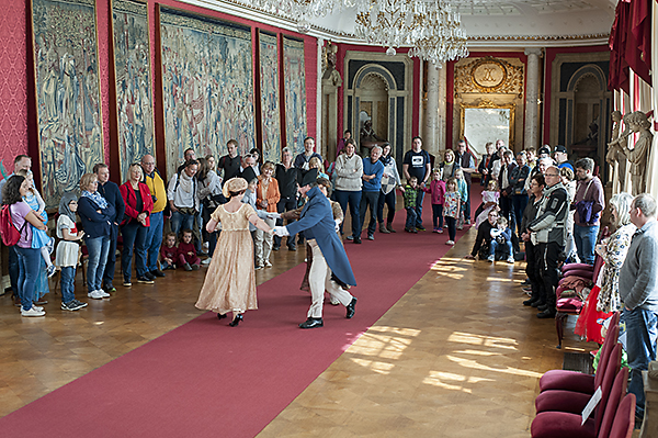 Schlosstanzgruppe Winnenden Barock Tanz Rokoko württembergischer Hof Herzog Carl Eugen