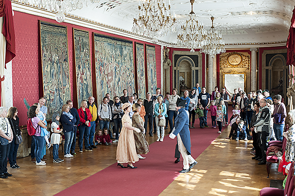 Schlosstanzgruppe Winnenden Barock Tanz Rokoko württembergischer Hof Herzog Carl Eugen