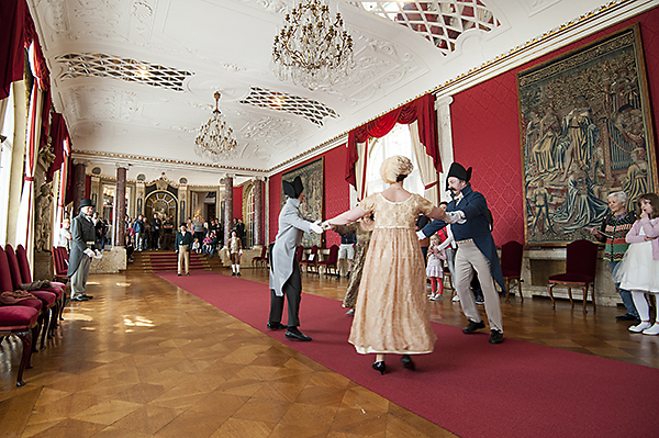 Schlosstanzgruppe Winnenden Barock Tanz Rokoko württembergischer Hof Herzog Carl Eugen