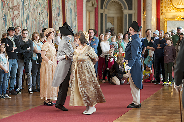 Schlosstanzgruppe Winnenden Barock Tanz Rokoko württembergischer Hof Herzog Carl Eugen