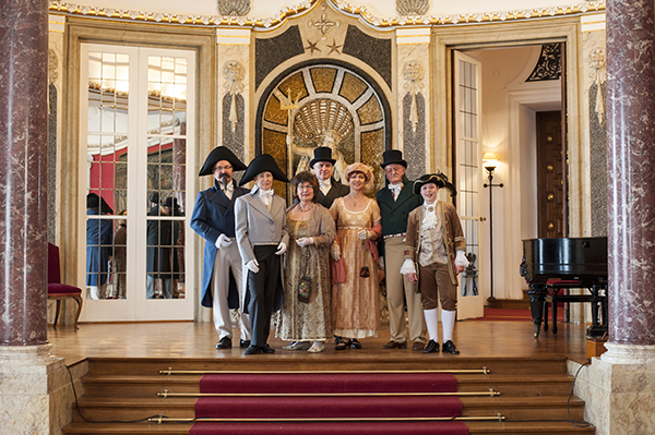 Schlosstanzgruppe Winnenden Barock Tanz Rokoko württembergischer Hof Herzog Carl Eugen