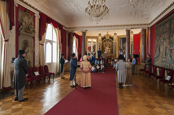 Schlosstanzgruppe Winnenden Barock Tanz Rokoko württembergischer Hof Herzog Carl Eugen